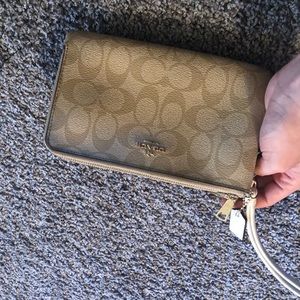 Coach wristlet